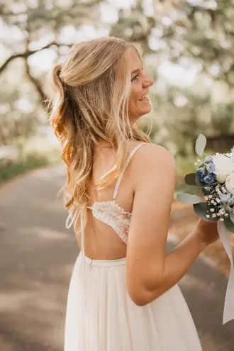 Needle and Thread Emma Ditsy Bodice Cami Embroidered Tulle Formal Prom Maxi Dress