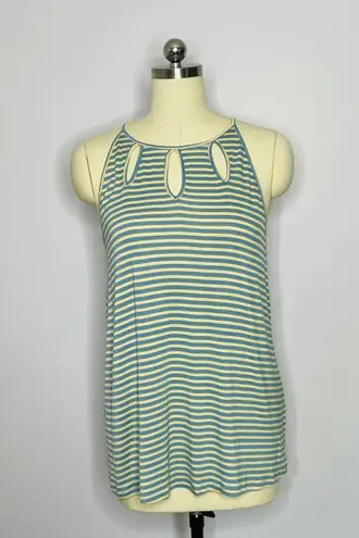 Modcloth Paradise Stripe Shoutout to Cutouts Tank - 1X NWOT