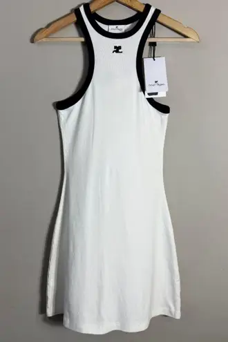 Courreges Paris Embroidered Cotton