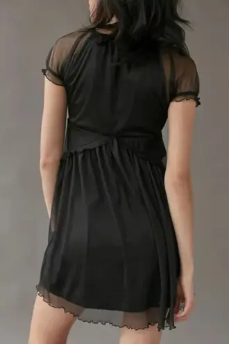 Urban Outfitters Black Mesh Dress