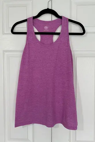 Athletic Works Size Medium Fuchsia Racerback Tank Top