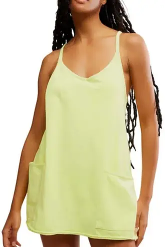 Free People Movement Hot Shot Mini Dress in Sour
Citrus XS