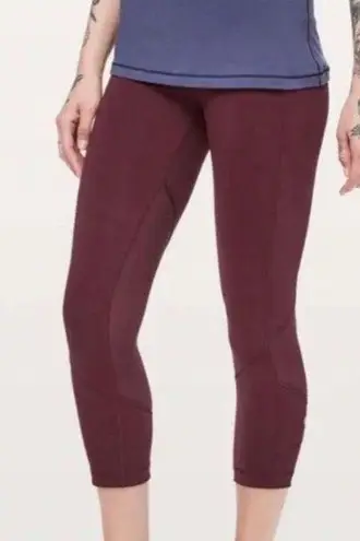 Lululemon Pace Rival Crop Leggings