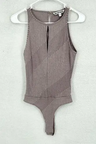 Walter Baker Purple One Piece Top Womens Medium Athena Body Suit Size Small