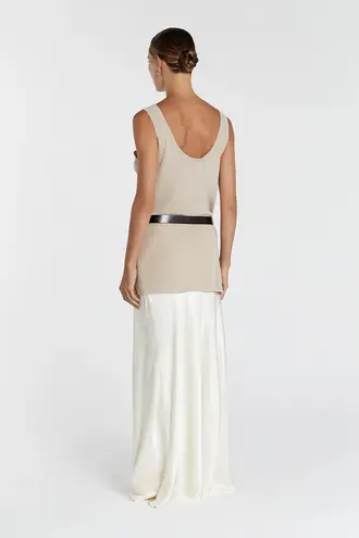 Dissh Never worn! Alia Natural Scoop Knit Tank