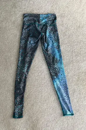 Teeki Yoga Leggings/Pants - Mermaid Fairy Queen Teal