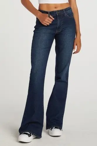 Tinseltown Dark Wash Flare Denim Jeans