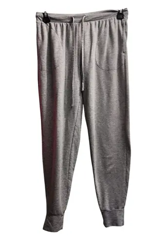 Flora Nikrooz Lounge Pants Joggers Drawstring Pockets Heather Gray Size M