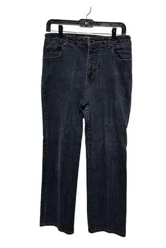 kim rogers ‎ Straight Jeans Women's 8P 8 30x28 Blue Mid Rise Stretch DCB-C