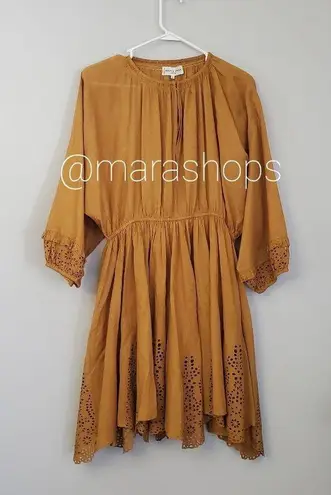 Apiece Apart Vereda Broderie Anglaise Cotton-voile Mini Dress