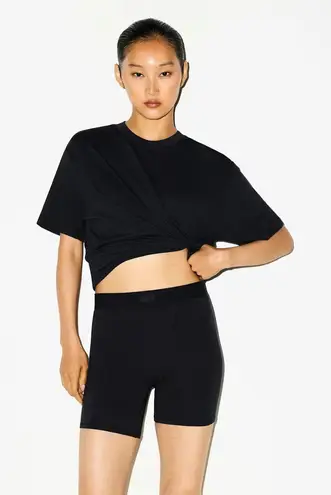 SKIMS Boyfriend Boxer Onyx Size Small