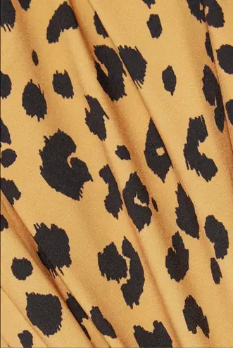 Nicholas convertible cutout knotted leopard print swimsuit bikini size M medium