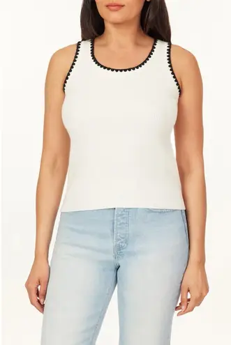 Scotch & Soda | contrast trim ribbed knit top