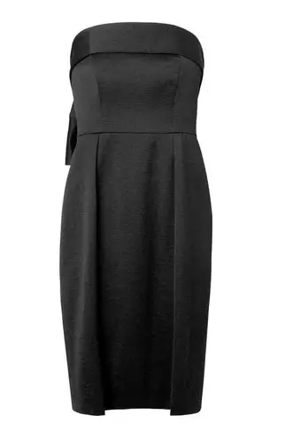 LK Bennett L.K. Bennett Dress Womens Size 6 Black Strapless Formal Cocktail Party Evening