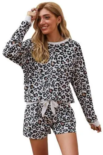 Cheetah Pjs Multi Size M