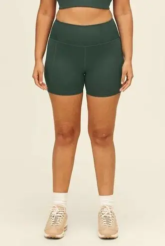 Girlfriend Collective  Hi Rise Run Short Pine