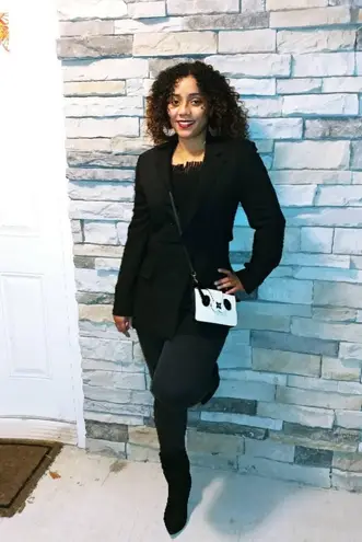 3.1 Phillip Lim women’s black Tiered Twill blazer jacket size 2 extra small XS