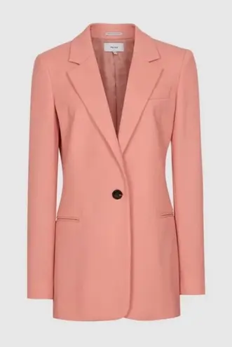 Reiss Phoenix single breasted jacket in apricot size 8 excellent condition