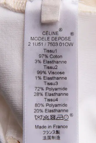 CELINE High Waist Colorblock Riding Pants