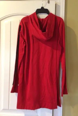 Karl Lagerfeld PARIS SIDE STRIPE HEM HOODIE (Sz XS)