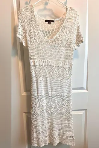 Handmade Crochet Dress Fever Medium White