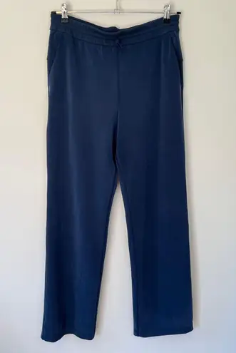 Lululemon Softstreme High Rise Wide Leg Adjustable Waist Sweatpants True Navy