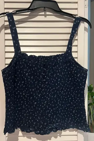 Madewell Navy Floral Matching Set