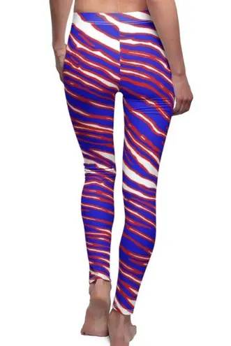 Buffalo Bills Zubaz Leggings Blue