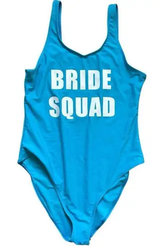 Brand New Boutique Bride Squad One Piece Swimsuit Bathing Suit