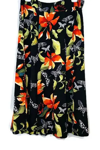 Soft Surroundings Skirt with Vibrant Floral Design