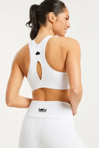 Booty By Brabants Croco Leggings & Bra White