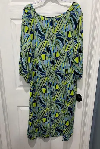 Ashley Stewart Multicolor Sheer HiLo NWT Size 18/20
