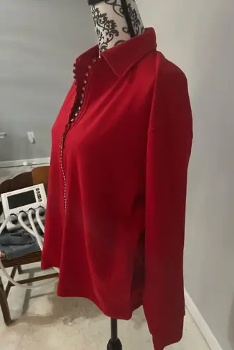 Isaac’s Designs Crystal Zipper Cardigan with Collar & Pockets Plain (SW1003) Isaac's Designs