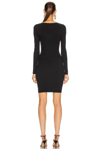 Jonathan Simkhai NWOT Pia women’s ribbed Bustier black mini dress size S small