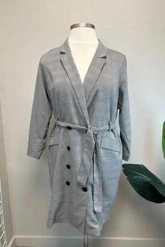 Rebel Wilson X Angels Plaid Blazer Dress