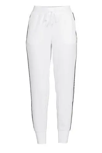 Athletic Works  Womens White Joggers Track Pant Size XXL 20 Pull On Pockets New