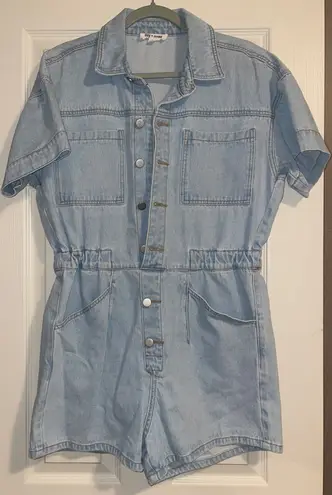 Day + Moon  Denim Romper thumbnail 1