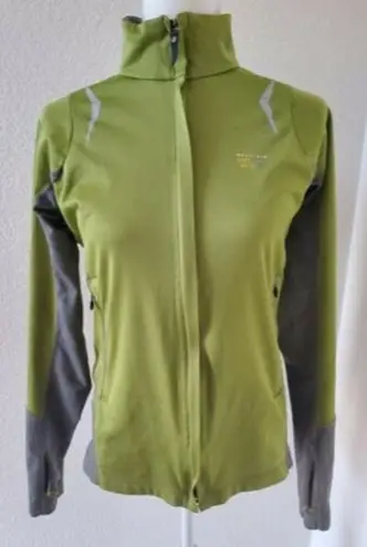 Mountain Hardwear  Green Jacket Transition Windstopper Soft Shell Women's M