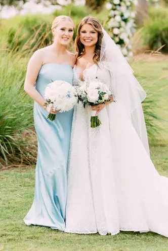 Reveal Revelry Leo Satin Bridesmaid Dress