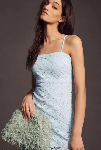 BHLDN Maria Sleeveless Lace Midi Dress Sz XS Party Bridesmaids Prom timeless