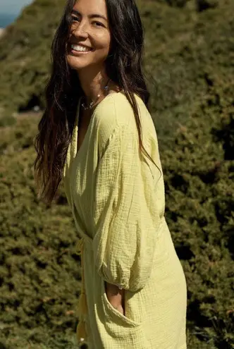 Anthropologie Maeve Celia Gauzy Romper