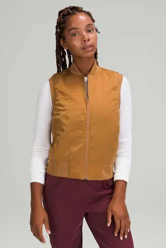 Lululemon Reversible Non-Stop Bomber Vest