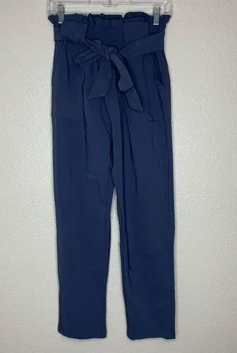 Grace Karin Women's Cropped Paper Bag Waist Pants