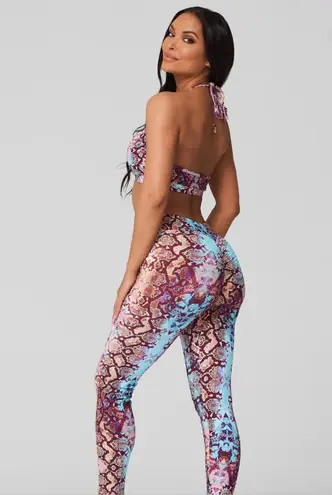 LiCi Fit Matching Two Piece Set( Leggings And Bra) In Great Condition