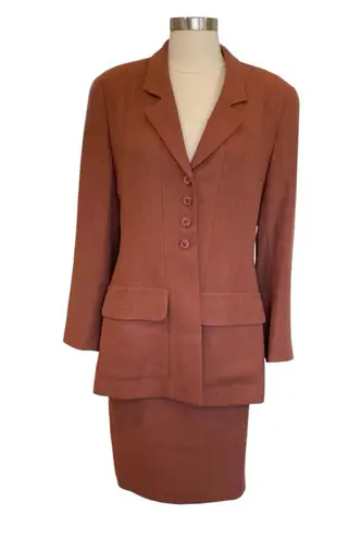 Henri Bendel Vintage 80’s Wool Three Piece Suit