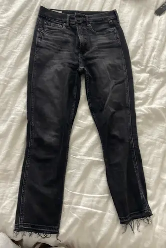 Gap Cigarette High Rise Black Jeans