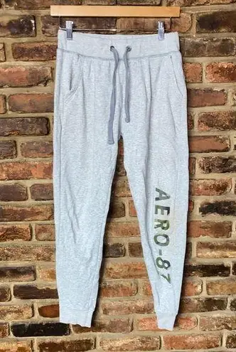 Aeropostale  Gray Camo Graphic Jogger Sweatpants Women's Size XS