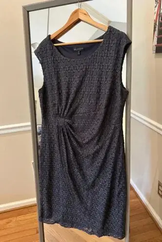 Connected Apparel Women's Dress 16W Gray