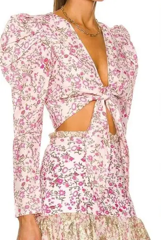 Hemant and Nandita Hera Crop Top in Orchid Pink Women’s Sz M