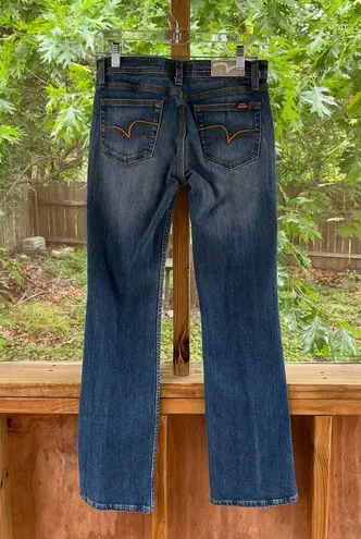 Miss Vigoss Women's Vintage 90's Era Boot Cut Jeans Size 5/6 Blue
